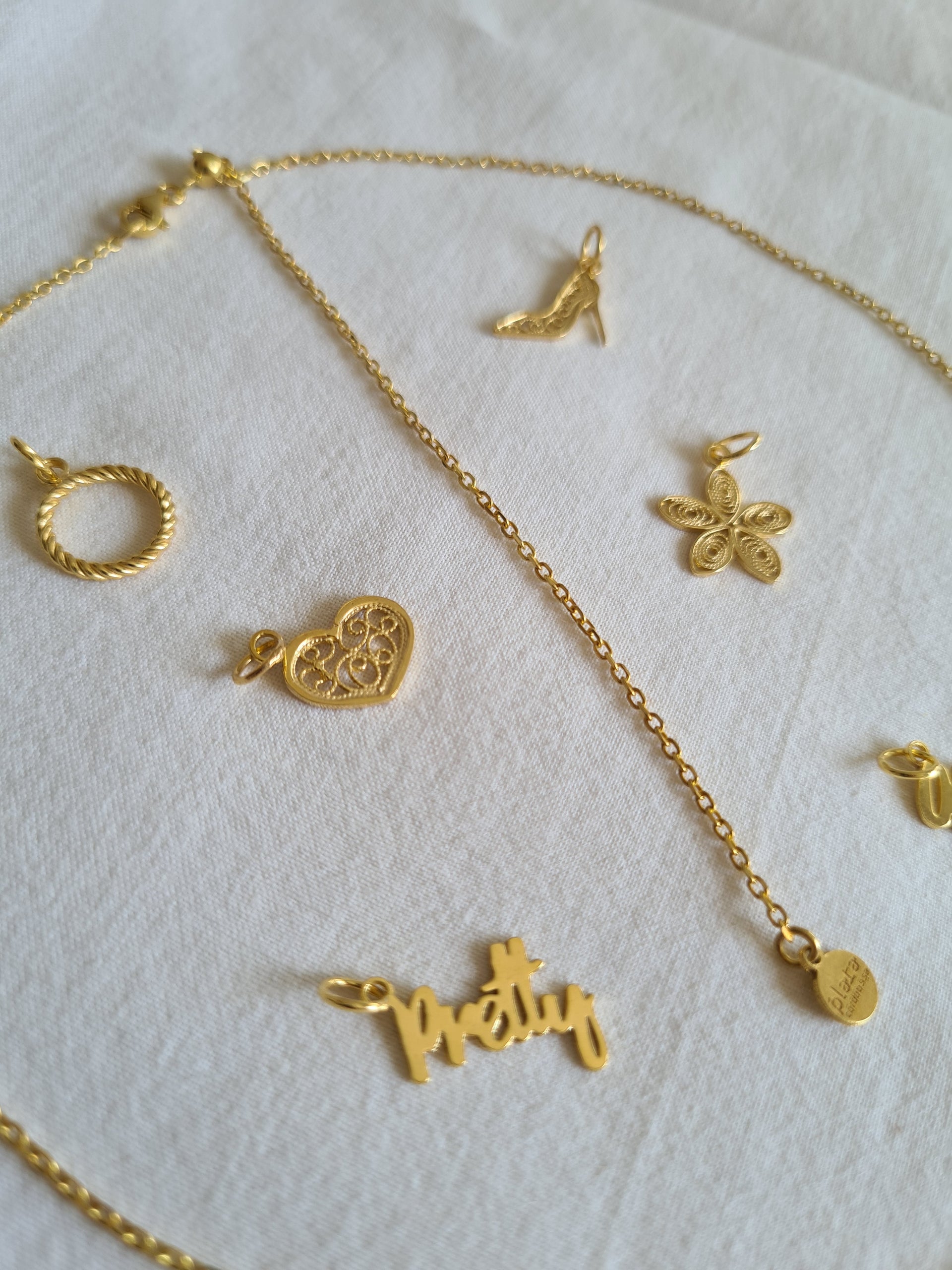 Charm Corazón Oro