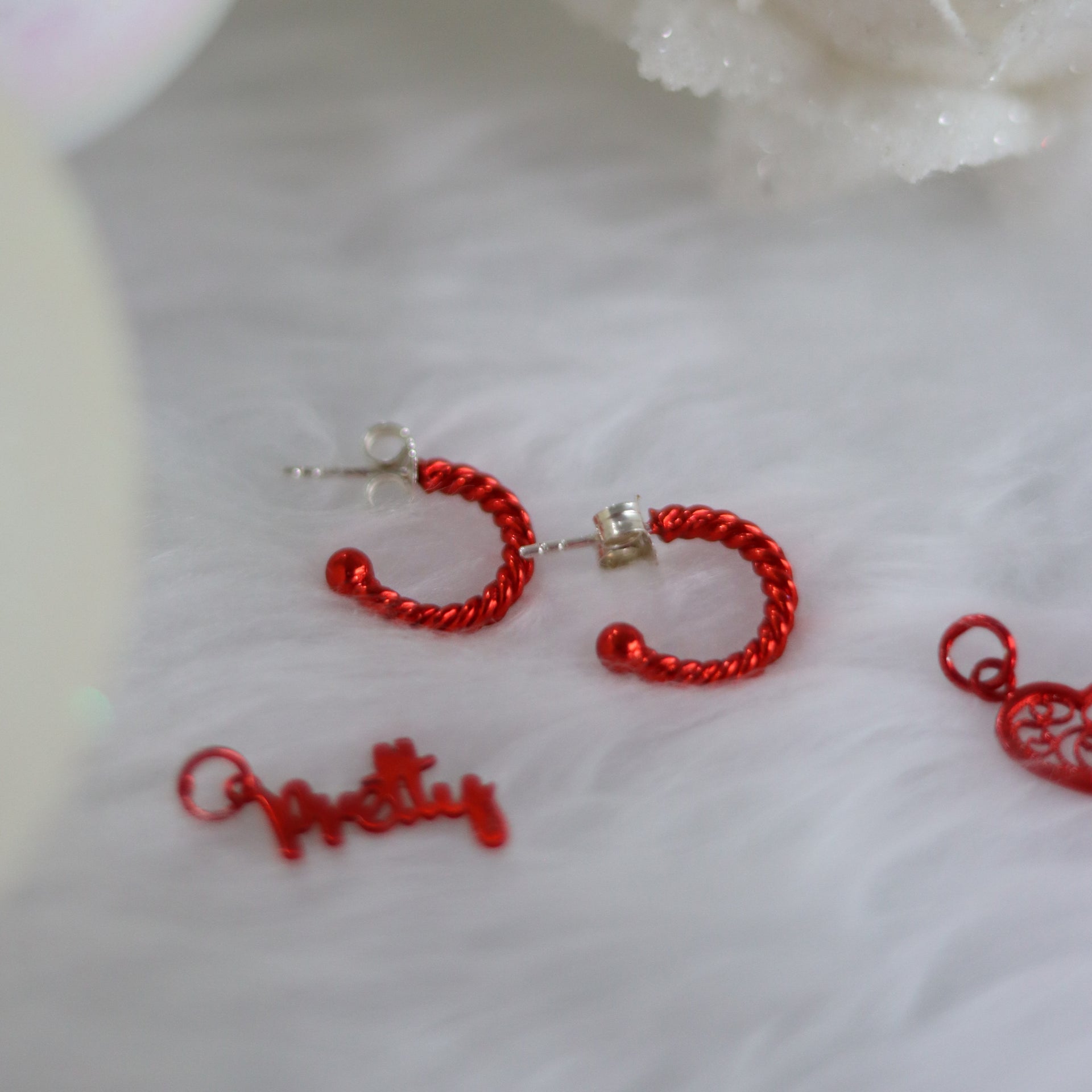 Pendientes Rojo Edición Navidad