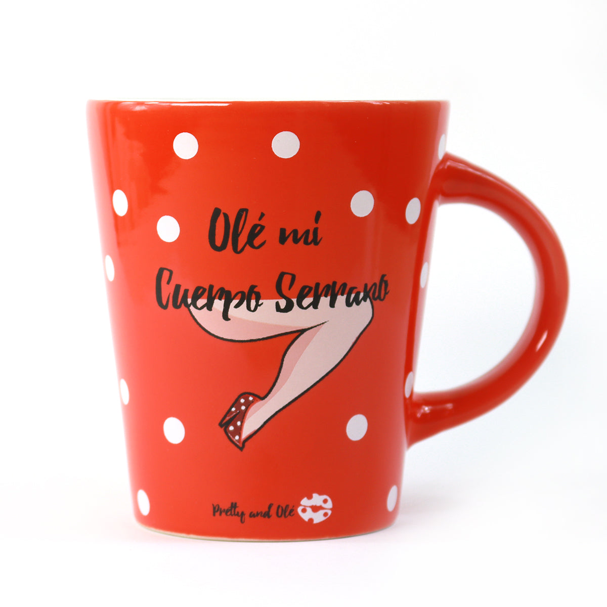 Taza Olé mi Cuerpo Serrano