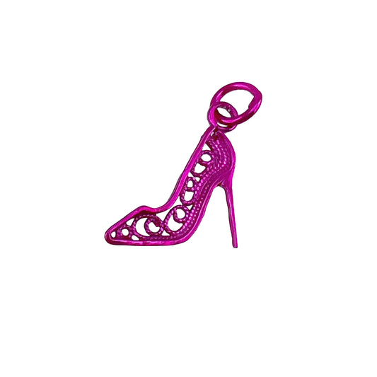 Charm Tacón Fucsia