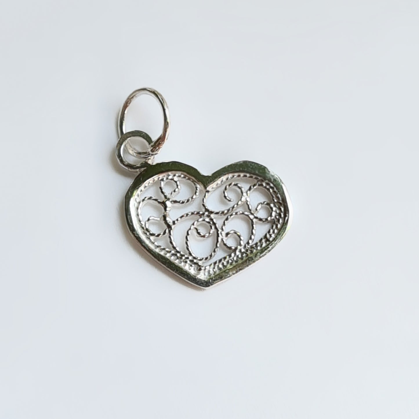 Charm Corazón Plata