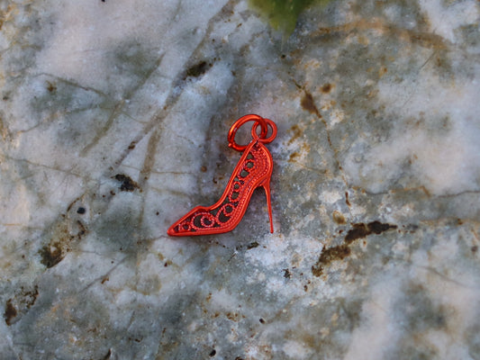 Charm Tacón Naranja