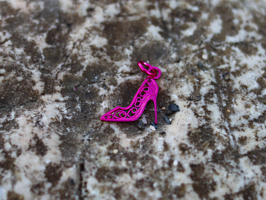Charm Tacón Fucsia